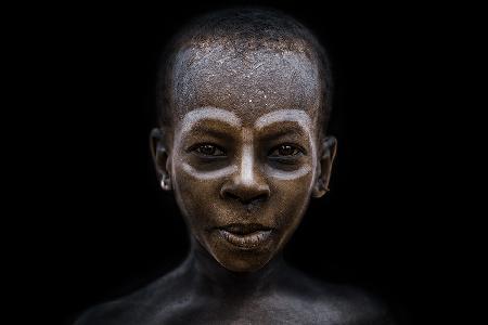 Boy from Mursi tribe SIYP,Southern Ethiopia