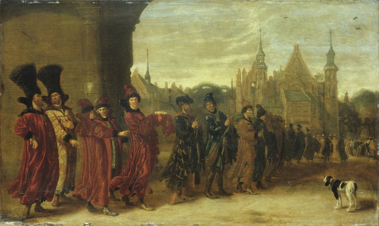 Ambassadors from the Czar of Muscovy in The Hague on 4 November 1631 de Sybrandt van Beest