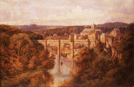 The Viaduct, Knaresborough de T. Holroyd