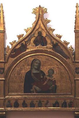 Madonna and Child (tempera on panel) de Taddeo Gaddi