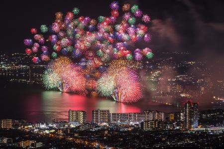 Lake Biwa fireworks