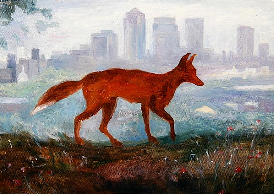 21st Century Fox, 2006 (oil on canvas)  de Terry  Scales