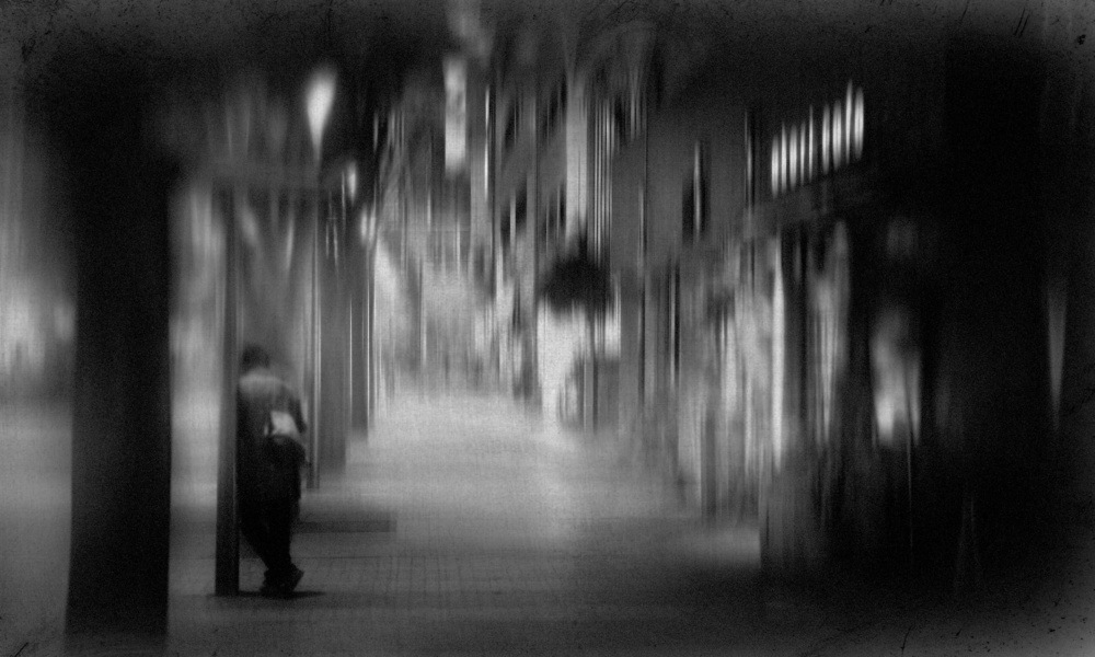 Night street... de Teruhiko Tsuchida