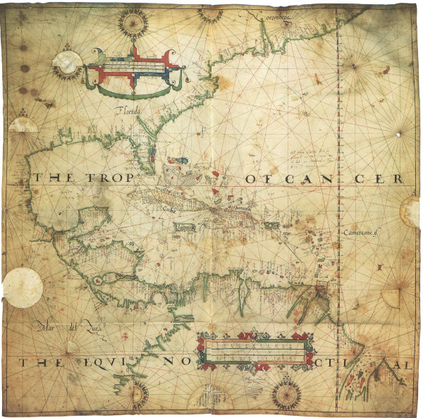 Central America , Map by Th.Hood de Th. Hood