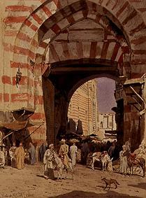 Cairo at the bazaar de Themistokles von Eckenbrecher