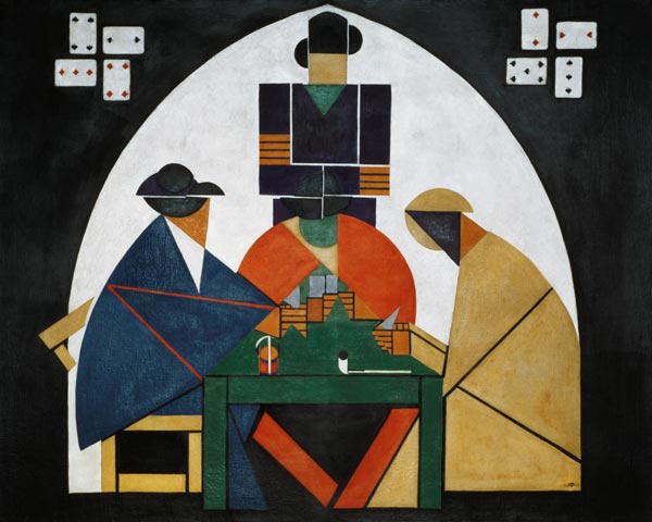 Los jugadores de cartas de Theo van Doesburg