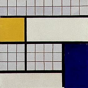 Composition en demi valeurs. de Theo van Doesburg