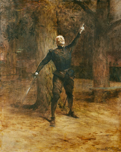 Constant Coquelin (1841-1909) as Cyrano de Bergerac de Theobald Chartran