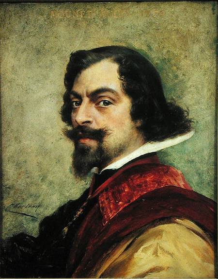 Portrait of Mounet-Sully (1841-1916) de Theobald Chartran