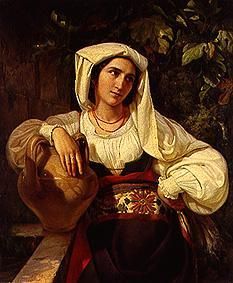 Italian girl de Theobald von Oër