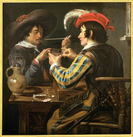 The Card Players de Theodor Rombouts
