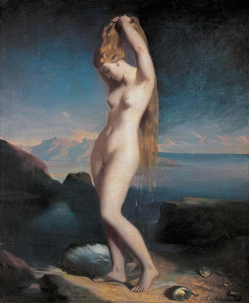 Venus got off the sea. de Théodore Chassériau