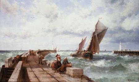 The Fishermen's Return de Theodore Weber