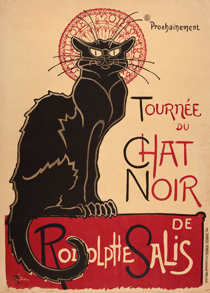 Tournée du Chat Noir de Rodolphe Salis (1 de Théophile-Alexandre Steinlen