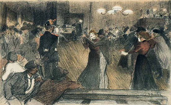 Ball at the Barriere de Théophile-Alexandre Steinlen