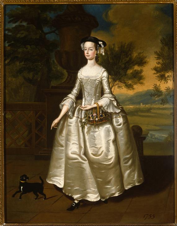 Portrait of Mary Jodrell de Thomas Bardwell
