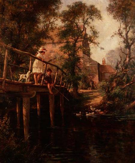 The Young Fisherman de Thomas Blacklock