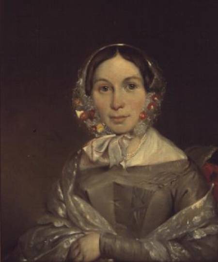 Portrait of Eliza Sophia Tilley de Thomas Bock