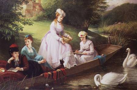 The Thames Swans de Thomas Brooks