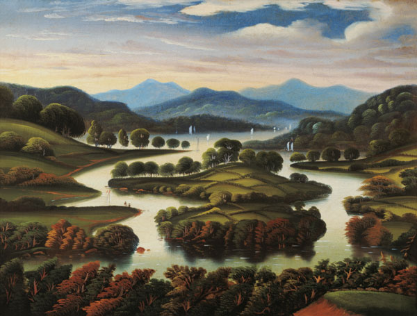 Landscape (possibly New York State) de Thomas Chambers