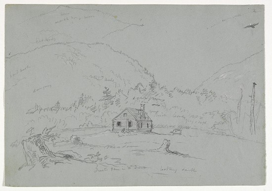 House in Mount Desert de Thomas Cole