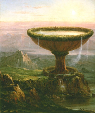 The cup of the giant de Thomas Cole