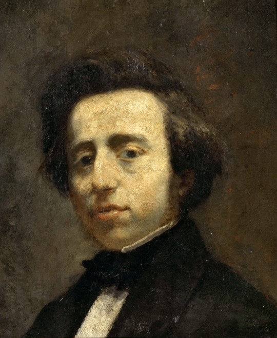 Portrait of Frédéric Chopin de Thomas Couture