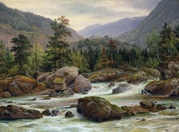 Norwegian Waterfall de Thomas Fearnley