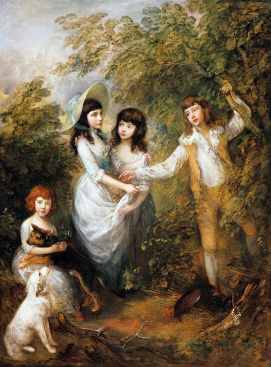 The Marsham Children de Thomas Gainsborough