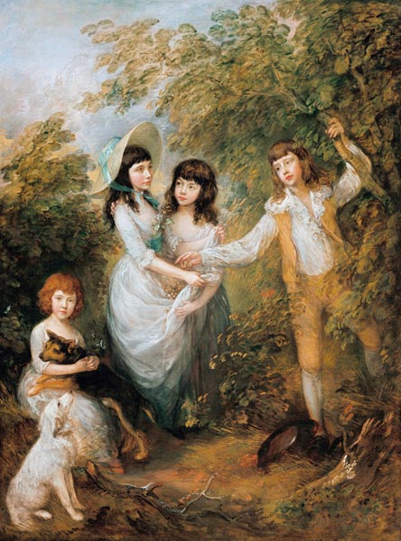 Die Marsham-Kinder de Thomas Gainsborough