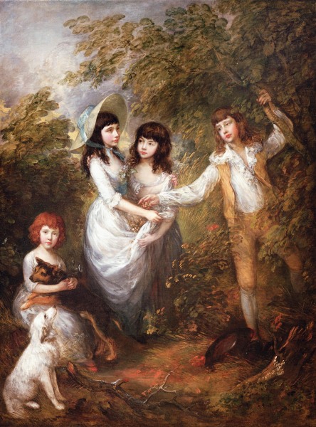 Thomas Gainsborough , Marsham Children de Thomas Gainsborough