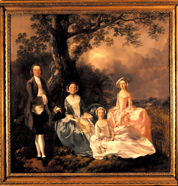 Mr and Mrs Gravenor... de Thomas Gainsborough