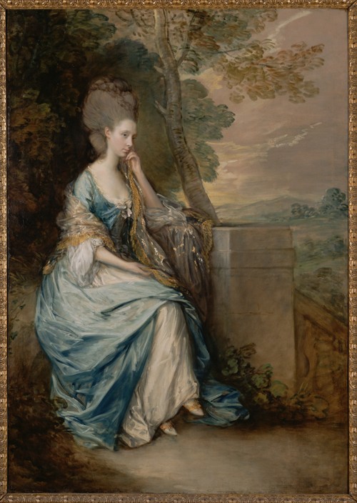 Portrait of Anne, Countess of Chesterfield de Thomas Gainsborough