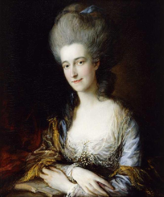 Porträt von Lady Dorothea Eden. de Thomas Gainsborough