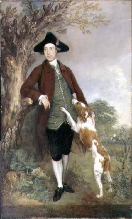 Portrait of George Venables Vernon, 2nd Lord Vernon de Thomas Gainsborough