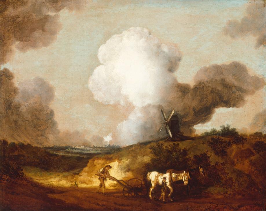 The Suffolk Plough de Thomas Gainsborough