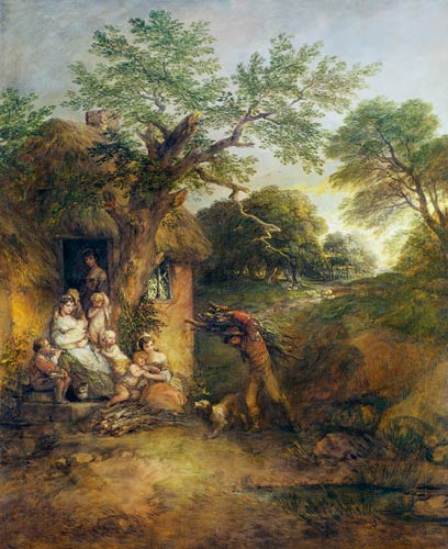 The Woodcutter's House de Thomas Gainsborough
