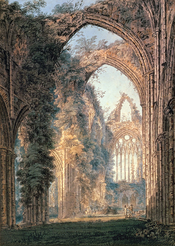 Tintern Abbey de Thomas Girtin
