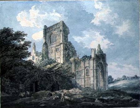 Kirkstall Abbey, Yorkshire de Thomas Girtin