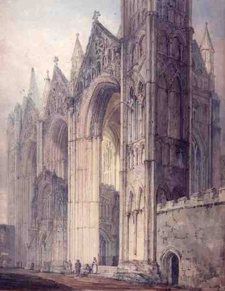 Peterborough Cathedral de Thomas Girtin