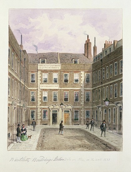 Bartlett''s Buildings, Holborn de Thomas Hosmer Shepherd