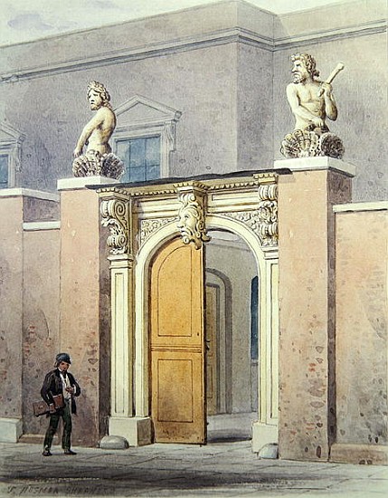 The Entrance to Joiners'' Hall de Thomas Hosmer Shepherd