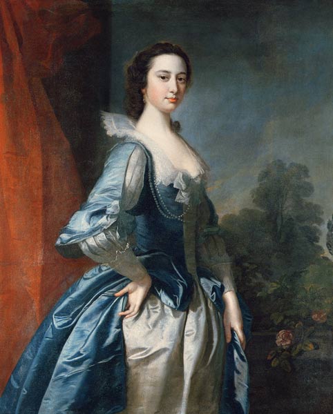 Portrait of a Lady de Thomas Hudson