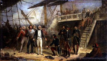 Nelson Boarding the 'San Josef' on 14th February 1797 after Sir John Jervis' victory off Cape St. Vi de Thomas Jones Barker