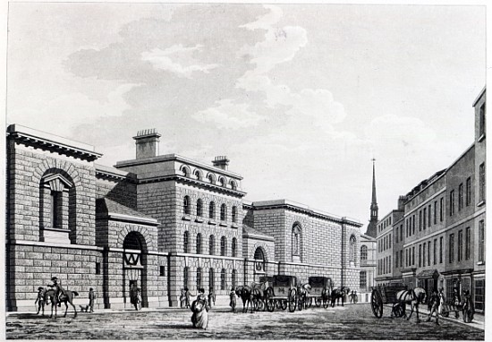 Newgate prison de Thomas Malton Jnr.