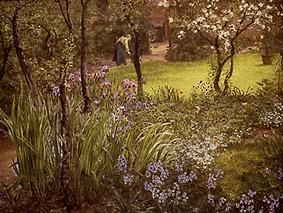A garden in London de Thomas Matthews Rooke