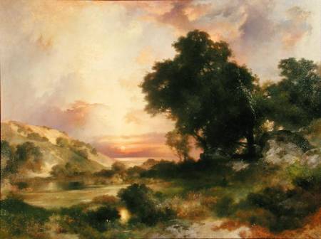 Landscape de Thomas Moran