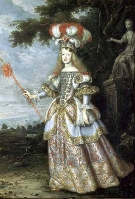 Empress Margaret Theresa (1651-73), 1st wife of Emperor Leopold I (1640-1705) of Austria, dressed as de Thomas of Ypres