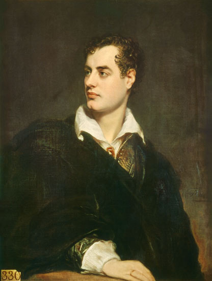 Portrait of Lord Byron (1788-1824) de Thomas Phillips