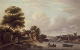 View of the Thames at Lambeth Palace